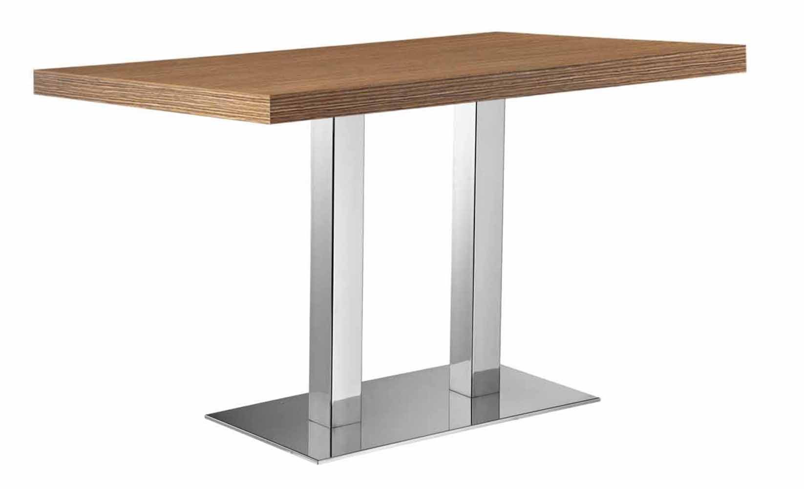 Mesa XT 490 com base rectangular para tampo comprido